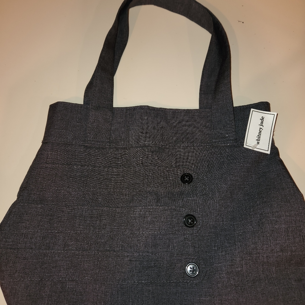Whitney Jude gray tote / purse